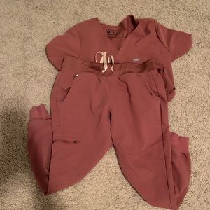 Mauve figs Zamora joggers